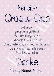 Pension Oma Und Opa Von Brittis Kreativ Welt Auf Dawandacom