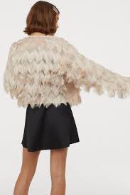 Cardigan With Fringing Light Beige Ladies H M Gb Fine Knit Cardigan H M Fringe