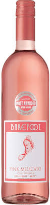 Top south africa wineries & vineyards: Barefoot Pink Moscato Argonaut Wine Liquor