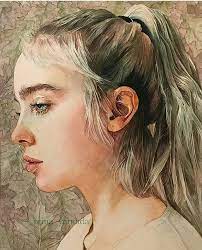 Checkout These Stunning Illustrations By Jmartin Studio About The Artis Watercolor Art Face Watercolor Portrait Painting Watercolor Art