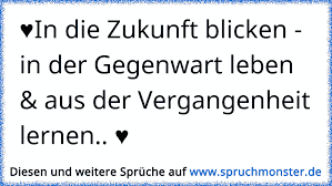 In Die Zukunft Blicken In Der Gegenwart Leben Aus Der