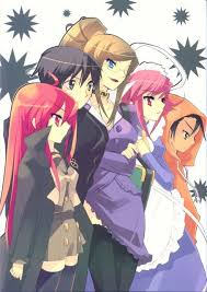 Shakugan No Shana Ka E N Illustration 06 Minitokyo Shakugan No Shana Anime Romantic Anime