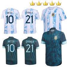 €19,00 €89,00 antes de impuestos: 2020 2021 Argentina Futbol Ausente Del Hogar Jersey 20 21 Kits Messi Dybala Para Ninos Camisetas De Futbol Aguero Icardi Mascherano Camiseta De Futbol Por Soccer Jersey88 8 99 Es Dhgate Com