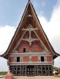 Type & bentuk rumah batak rumah adat batak dari semua sub suku secara umum: Lengkap Rumah Adat Batak Vector