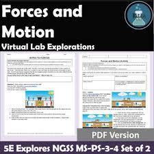 Bookmark file pdf answer key physics electrostatics simulation lab prelab. 5e Explore Phet Forces And Motion For Ngss Ms Ps 2 2 Pdf By Ratelis Science