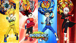 With their sights set on the world, valt and his friends . Beyblade Burst Turbo Free Wallpaper Wallpaper