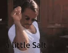I am sorry to say young cat found blissfully hugging warm lamp. Salt Anime Gifs Tenor