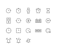 Time Line By Deemak Daksina Time Icon Digital Elements Consulting Business Logo
