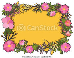 4 taglie 3.54x.3.87 4.36x4.76 5.06x5.52 5.80x6.33 i formati inclusi sono: Organizzato Cornice Fiori Disegno Cornice Organizzato Illustrazione Vettore Disegno Fiori Canstock