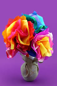 Here are the steps for how to make paper tissue flowers! Dora Mother S Day Tissue Paper Flower Craft Nickelodeon Parents