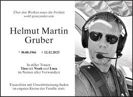Traueranzeigen von Helmut Martin Gruber