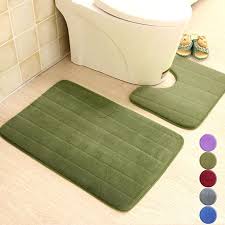 Here are some easy, simple tips to offer guests a bit of hospitality in their bathroom. 2 Pcs Loop Design Bath Mat Set Non Slip Pedestal Mat Toilet Bathroom Rugs Bathroom Accessories Home Garden