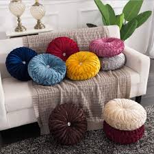 Maybe you would like to learn more about one of these? Cuscino Rotondo In Velluto A Forma Di Zucca Per Casa Cobeky Colore Azzurro Con Pieghettato Divano Casa E Cucina Cuscini Decorativi E Accessori Nsb Group Com