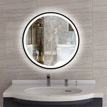 Shop our lighted vanity mirror selection from the world's finest dealers on 1stdibs. Black Led Vanity Mirrors You Ll Love In 2021 Wayfair