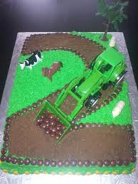 Then you will need to pick out the perfect birthday cake too! Tractor Cake For A 2 Year Old Boy Birthday Cake Tractor Birthday Cake Tractor Cake