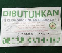 Tersedia loker untuk berbagai kalangan dari lulusan sma, smk, fresh graduate. Waspadai Penipuan Berkedok Lowongan Pekerjaan Syifa Ulya Syahidah
