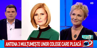 Check spelling or type a new query. Dana Chera È™i Alessandra Stoicescu PleacÄƒ De La Antena 3 Radu Tudor A Trecut Pe LangÄƒ Moarte In Goana Asta NebuneascÄƒ Dcnews
