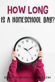 How Long Is A Typical Homeschool Day Homeschool Homeschool Preschool Mom Encouragement