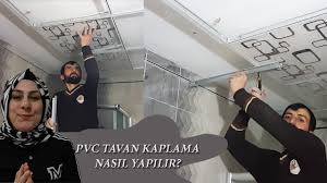 Plastik tavan kaplama, plastik tavan lambiri, plastik tavan modelleri, plastik tavan lambiri döşeme, plastik tavan nasıl temizlenir,. Pvc Tavan Kaplama Nasil Yapilir Uygulamali Pvc Tavan Youtube