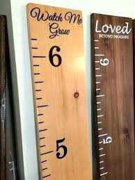 wood personalized growth chart tiendateam co