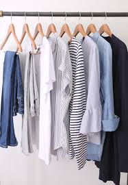 Make whatever structure you use for hanging things look sturdy, not flimsy. How To Start A Capsule Wardrobe With Colors Patterns 5 Step Visual Guide Guide Sheet Classy Yet Trendy