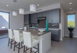 A modern kitchen island in chrome or painted in a deeper or contrasting colour to the wall cabinets will make it a focal point in a grey kitchen. 30 Gray And White Kitchen Ideas Designing Idea