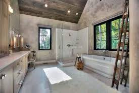 Very minimal and clean, great lighting. Top 70 Best Rustic Bathroom Ideas Vintage Designs