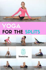 Yoga For The Splits Split Yoga Yoga Poses Beginner Yoga Workout