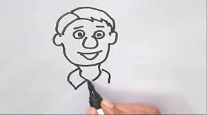 We have broken this tutorial down to many steps, so hopefully, it is easy enough for you to learn how to draw. How To Draw A Cartoon Face In Easy Steps For Children Kids Beginners Step By Step Youtube