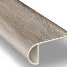 Price and other details may vary based on size and color. Tranquility Edgewater Oak Vinyl Waterproof 2 3 In Wide X 7 5 Ft Length Low Profile Stair Nose Ll Flooring