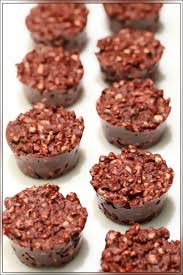 Lulu T As La Recette Alors La C Est Rien Faire Petites Bouchees Au Chocolat Au Riz Souffle Chocolat Au Riz Souffle Recette Gateaux Et Desserts