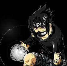 Sasuke wearing adidas supreme nike and more youtube. Vai Tirando Naruto Uzumaki Art Naruto Art Cartoon Art