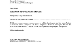 Tengah merancang buka akaun bank untuk bisnes blogging akan datang. Contoh Surat Pengesahan Majikan Untuk Buka Akaun Bank Cute766