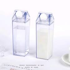 4.7 out of 5 stars 4 ratings. Buy Milk Carton Water Bottle 500ml Acrylic Clear Transparent Twist Cap Safe Bpa Free At Affordable Prices Free Shipping Real Reviews With Photos Joom
