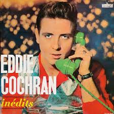 Vinyl Eddie Cochran Inédits LP, Album, RE 1982 Rock & Roll (NM or M-