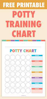 They appreciate enjoying and understanding point by means of color, thing, type, and content. Free Printable Potty Training Chart Free Instant Download