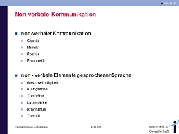 Quizlet is the easiest way to study, practise and master what you're einheitliches auftreten gegen aussen. Verbale Kommunikation Beispiele
