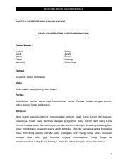 Drama treatikal dipentaskan di atas pentas atau panggung. 7 Contoh Tugasan Skrip Drama Docx Bmmb3083 Drama Dalam Pendidikan Contoh Skrip Drama Kanak Kanak Kisah Kancil Dan Kawan Kawannya Watak Watak Kancil Course Hero