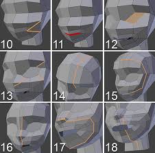 Defining The Face S Shapes Learning Blender A Hands On Guide To Creating 3d Animated Characters Character Modeling 3d Modeling Tutorial 3d Model Character