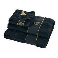 Choose white premium towels for your bathroom to add an air of luxury and cleanliness. Buy Roberto Cavalli Gold Towel Blue Black Hand Towel Amara