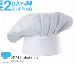 Classic Chef Hat For Bakers Adjustable Elastic White Professional Cooking Cap Hyzrz Chefs Hat Bakers Kitchen Chef Clothes