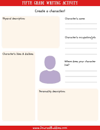 Each passage includes reading comprehension questions for students to answer. Writing Worksheets For 5th Grade Journalbuddies Com