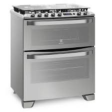Cocina de gas con horno marca: Electrolux Cocina A Gas 30 76dxr Doble Horno Falabella Com