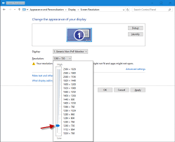 How To Adjust Screen Resolution In Windows 10