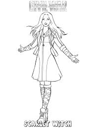 Hope you are having fun with our series of halloween coloring pages. Cool Scarlet Witch Coloring Page Free Printable Coloring Pages For Kids