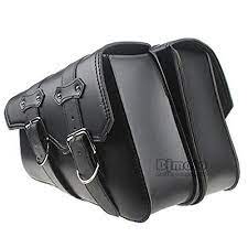Fashion Bag 2 X Motorcycle Saddle Bags Side Storag Leather Bike Accessories Motorcycle Saddlebags Fashion Bags