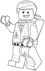 How To Draw Emmet From The Lego Movie And Lego Minifigures