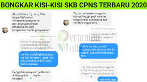 Keine provision für käufer & verkäufer! Bongkar Kisi Kisi Soal Skb Cpns Penyuluh Pertanian 1 Youtube