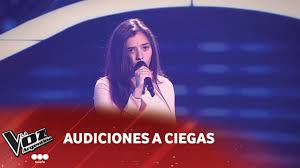 Que me lo diga en la cara. Camila Molina Once Mil Abel Pintos Audiciones A Ciegas La Voz Argentina 2018 Youtube