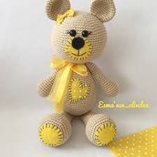 Sari Bombo Tarif Tubimark Ip Nako Denim Yuncuismet Ayicikbombo Uykuarkadasi Tedybear Amigurumi Amigurumibear Ayicik Boz Ayi Ayi